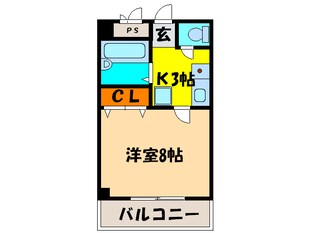 北邸舘の物件間取画像